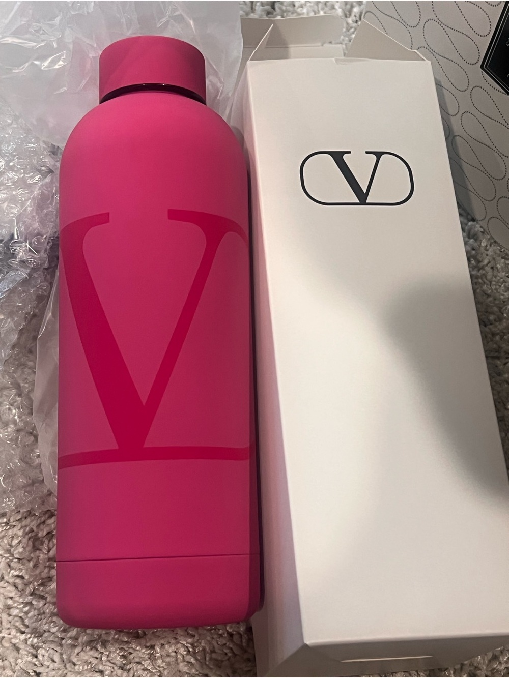Valentino Pink Women's Hair Spray Bottle